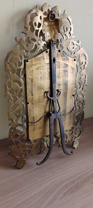 lustro stojące mosiądz