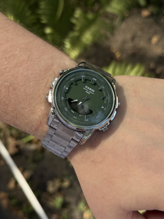 Годинник Casio AMW-880•часы касіо касио amw 880•наручний•спортивний•наручные аксесуари