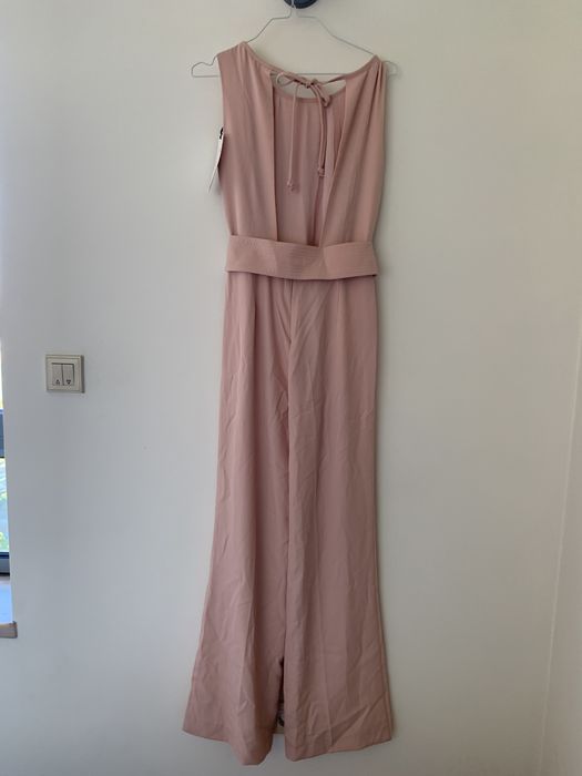 Macacao rosa formal