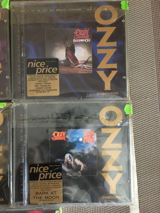 Диски  музыкальные новые Осборн, Оззи .