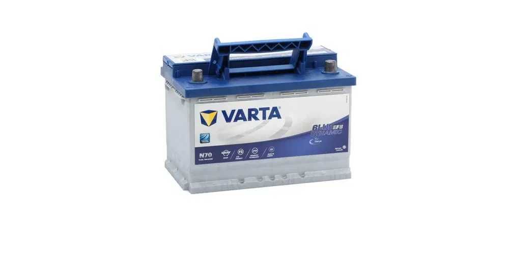 Akumulator Varta Blue EFB N70 12V 70Ah 760A Gdańsk Rumia Pruszcz