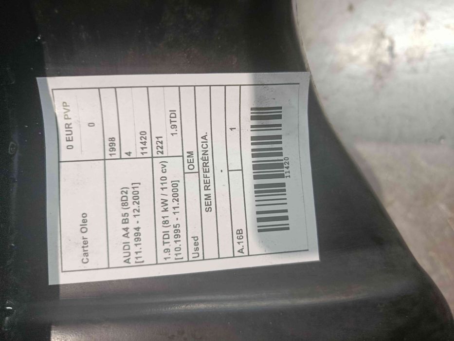 Carter AUDI A4 (8D2, B5)