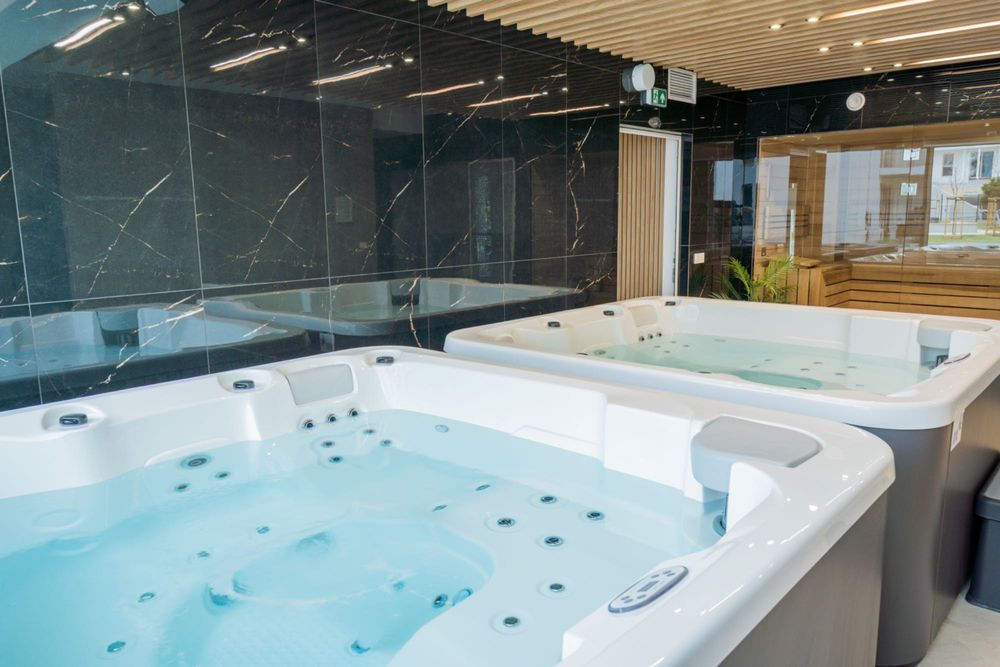 Stylowy Apartament w Jastrzębiej Górze Blisko Plaży | Basen | Jacuzzi | Prywatny Balkon