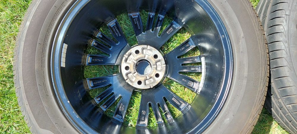 felgi aluminiowe 18 vw tiguan t-roc 5x112 oryginalne czujniki