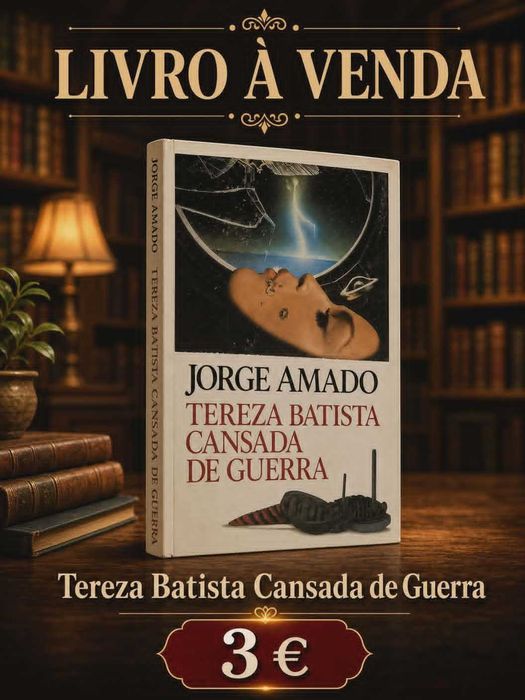 Livro Tereza Batista Cansada de Guerra