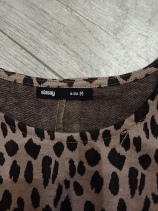 Жіноче, приталене плаття, сукня Sinsay, леорард, М