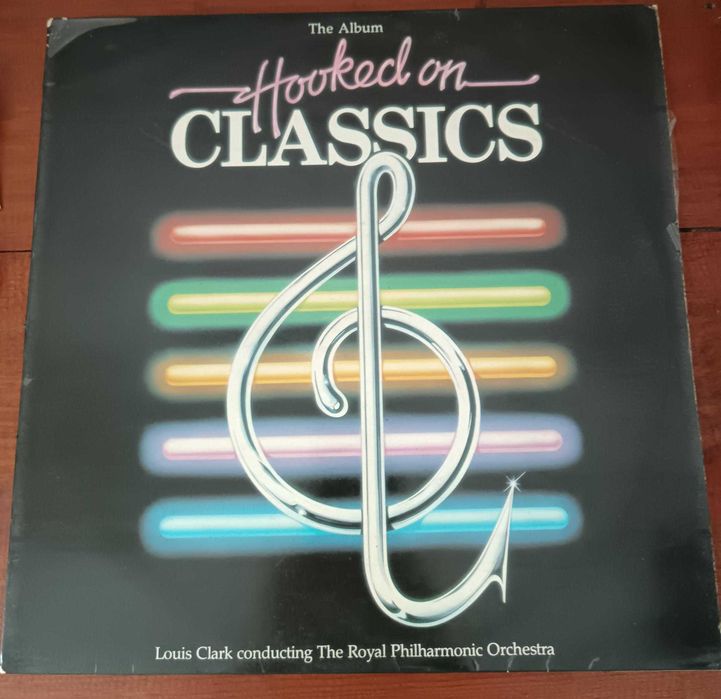 The album 'Hooked on Classics', year 1982, vinyl record in good condition