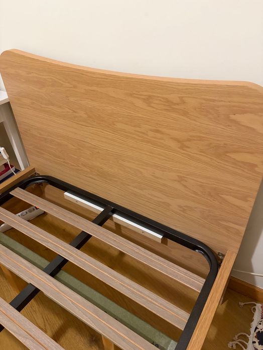 Cama de solteiro + estrado + colchão