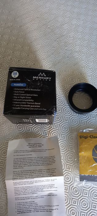 Objetiva para máquina fotográfica Quinta do Conde