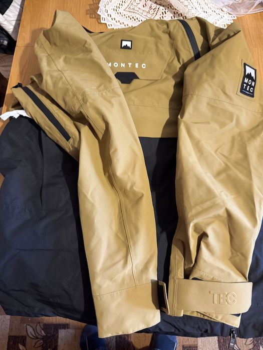 Kurtka snowboardowa Montec Doom Shell Gold/Black nowa, oryginalna