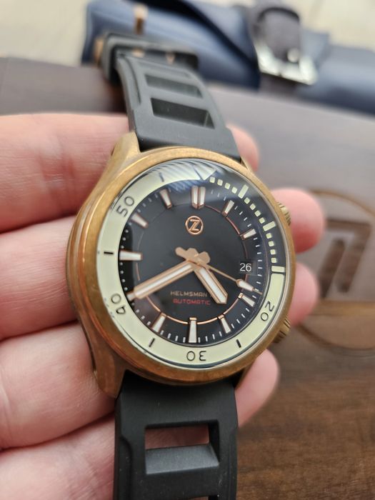 Zegarek automatyczny Zelos Helmsman 2 Diver 300m