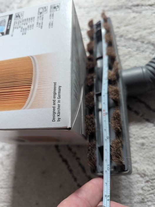 Filtr Karcher na sucho i mokro plus szczotka 26 cm