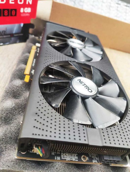 Sapphire RX480 ОС Nitro+ 8Gb відеопам’яті GDDR5, оверклок