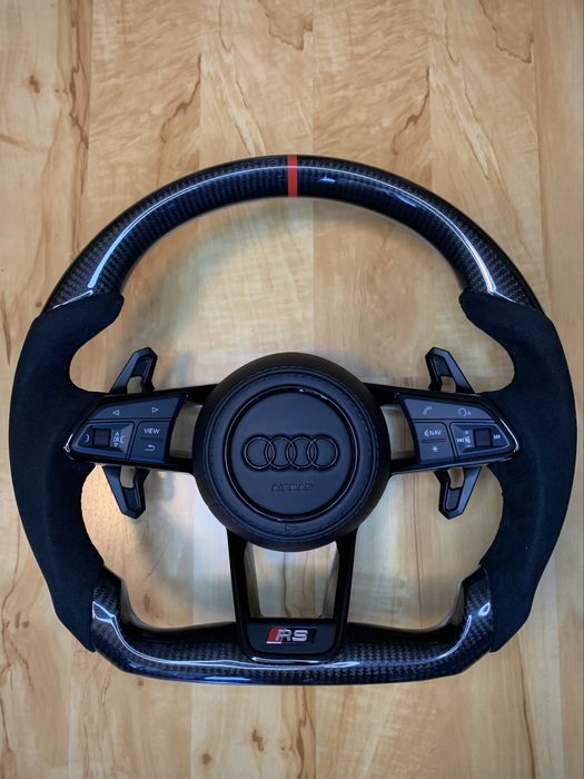 Спортивне кермо Audi RS S-line A3 A4 A5 A6 A7 A8 Q2 Q3 Q5 Q7 Q8