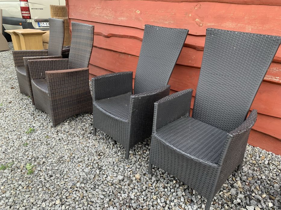 Fotele ratanowe bujane idealne na prezent