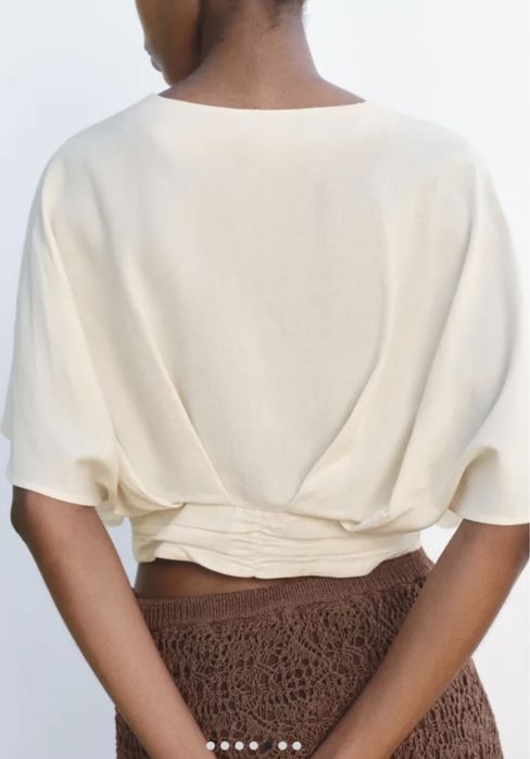 Zara Кроп Топ/блуза/топ