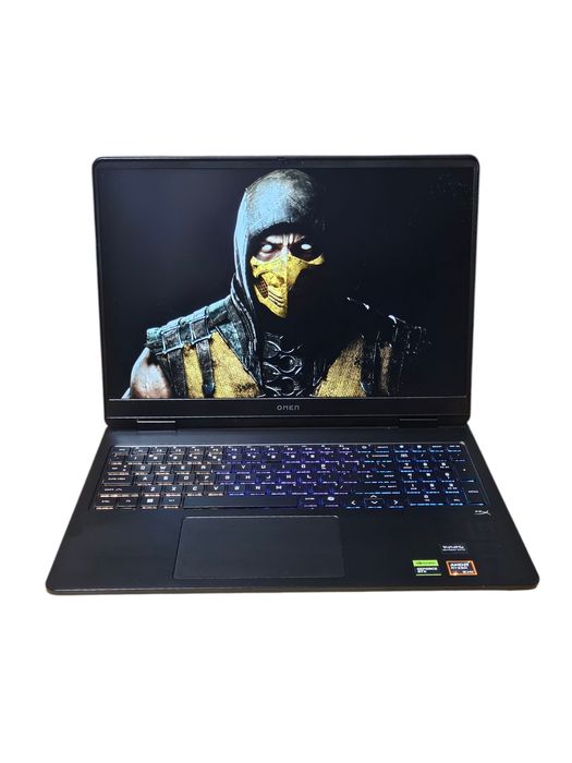 Gwarancja 01.2028 GAMINGOWY Laptop HP OMEN RTX 5060 Ryzen 9 8940HX RAM 24GB SSD 512GB jak nowy, matryca 16" 2K 144hz, super stan