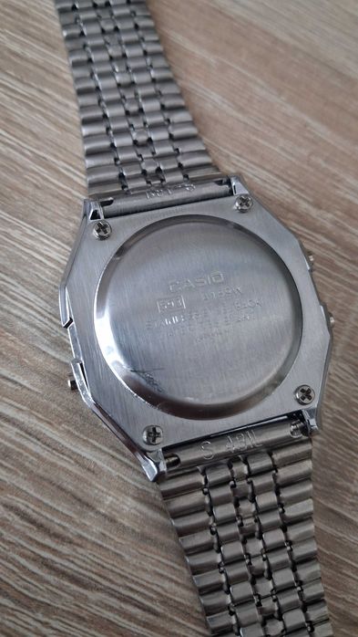 Casio A159W brązowy