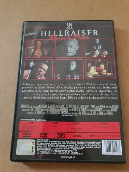 Hellraiser: Droga Do Piekła DVD lektor