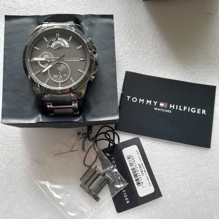 Чоловічий годинник Tommy Hilfiger Decker 1791347 Gunmetal
