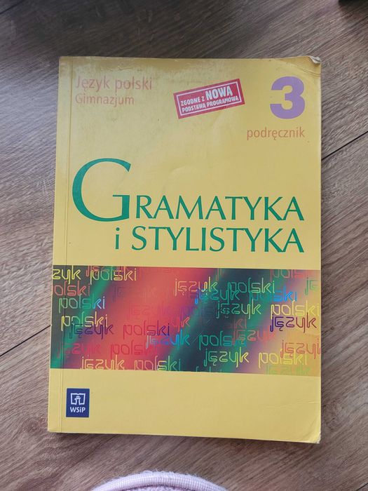 Podręcznik do j. Polskiego Gramatyka i stylistyka