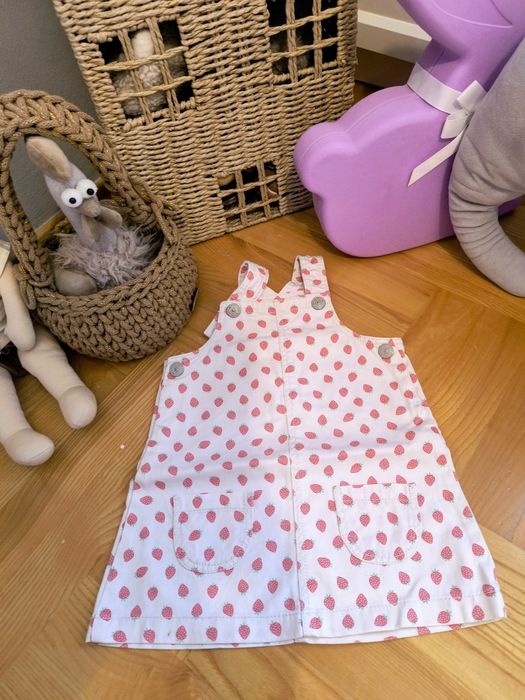 Sukienka ogrodniczka h&m stan idealny