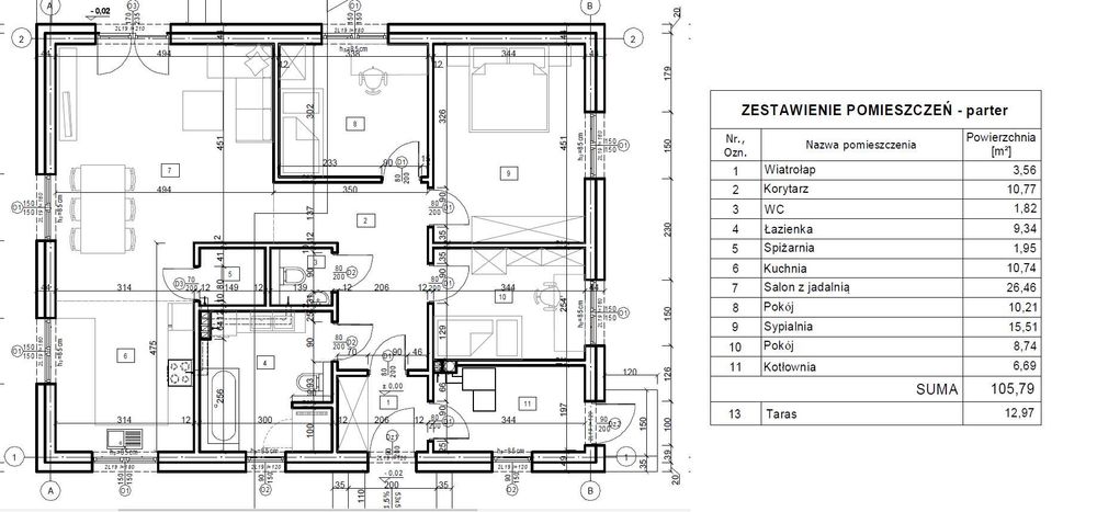 Dom od ręki - Brzozie