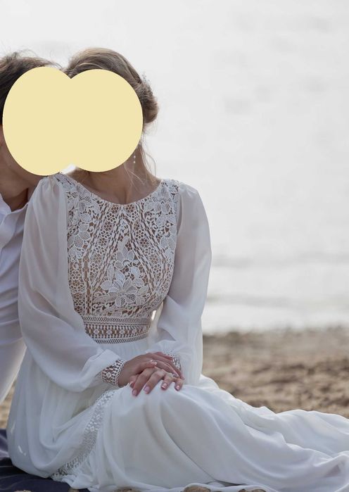 Suknia ślubna boho