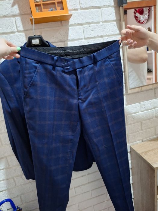 Komplet męski garnitur spodnie + marynarka