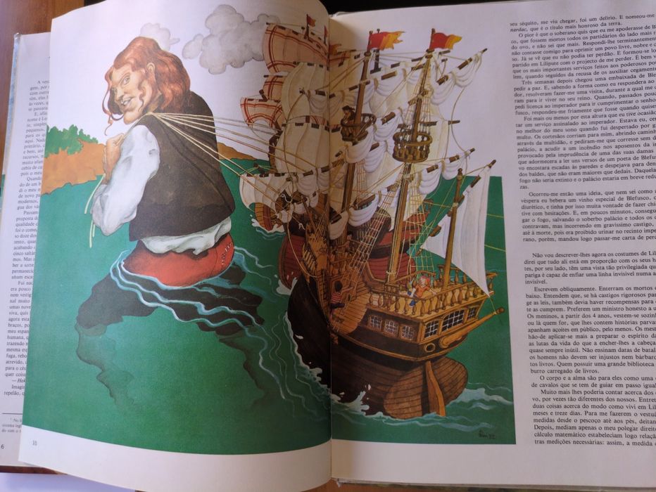 As Viagens de Gulliver de Jonathan Swift