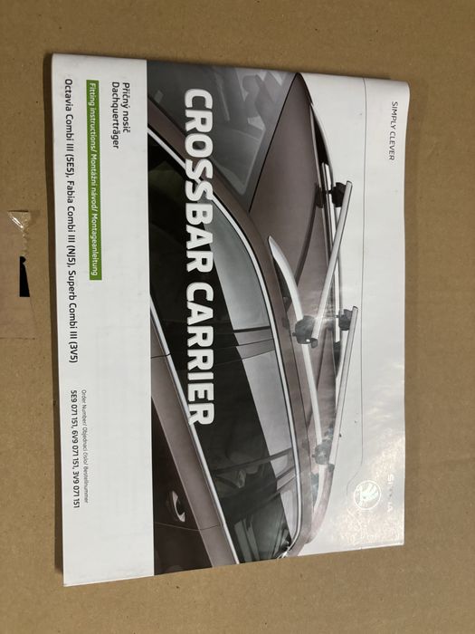 Barras Tejadilho Skoda Superb