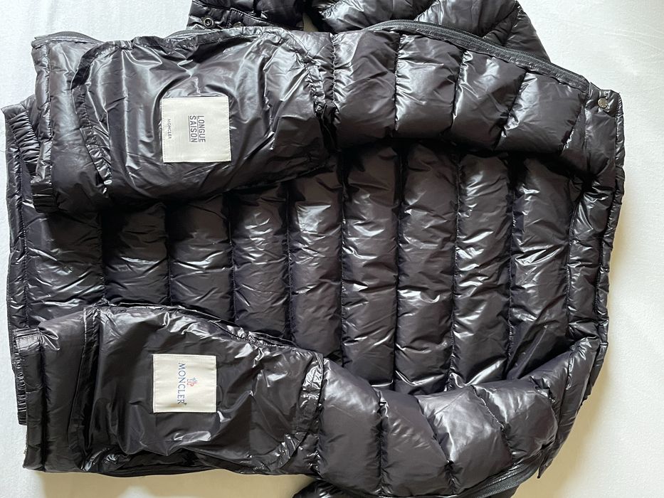 Casaco Moncler preto