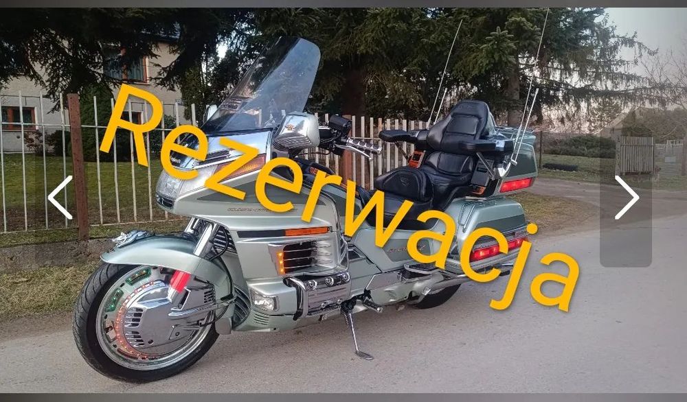Honda GL 1500 gold wing 1 właściciel od nowości, bezwypadkowy, oryginał
