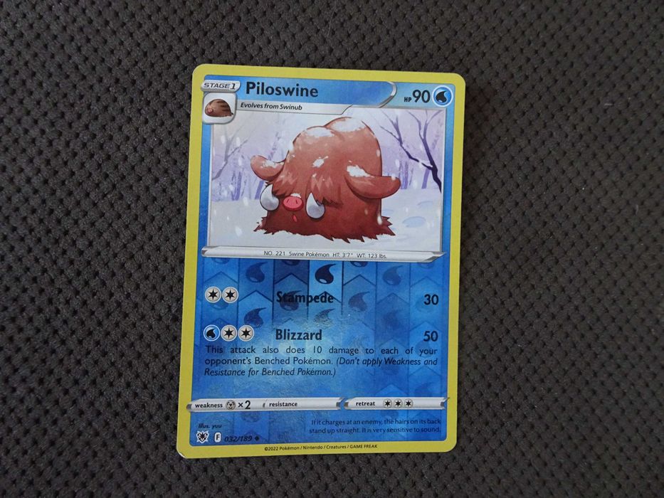 Karta Pokemon Piloswine
