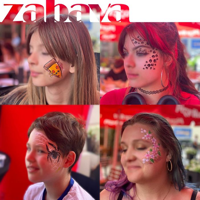 Face Painting I Malowanie buziek twarzy I GlitterBar  Warszawa okolice
