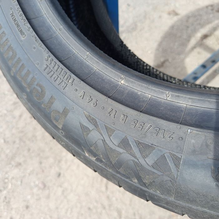 4x 215/55r17 Continental PremiumContact 7 EV 2024