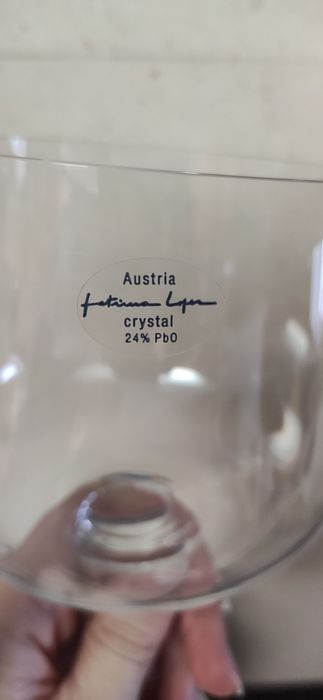 12 Cálices de licor em cristal, Fátima Lopes