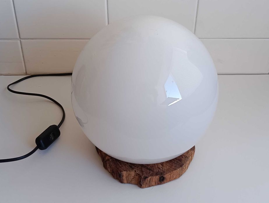 candeeiro de pé e de mesa globo - como Novos