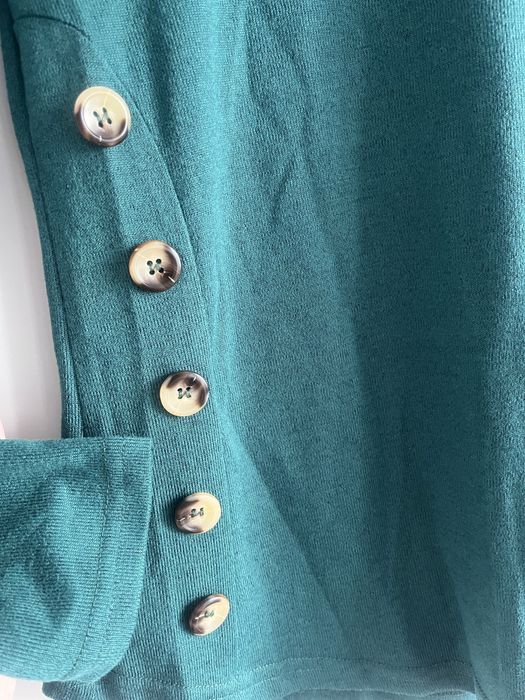 Ciemnozielony sweter S