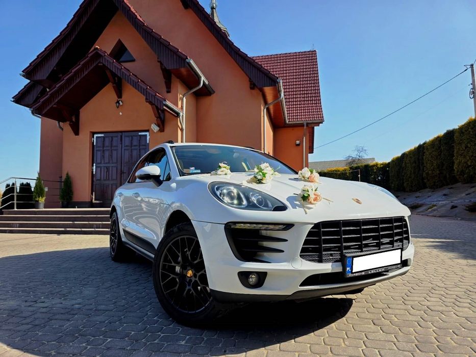Samochód do ślubu wesela komunie studniówka PORSCHE MACAN S