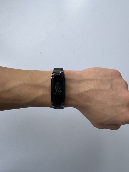 Годинник Xiaomi Mi band 4 + металевий ремішок Міланська петля