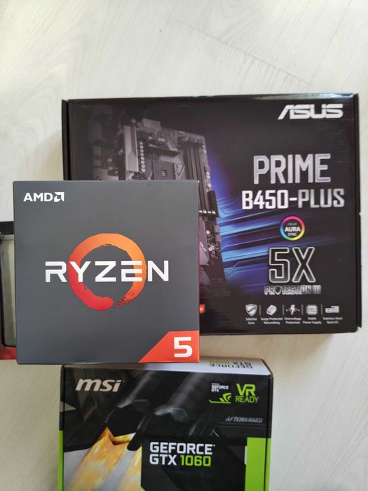 asus prime b450 plus - купить компьютеры и комплектующие - Цена на