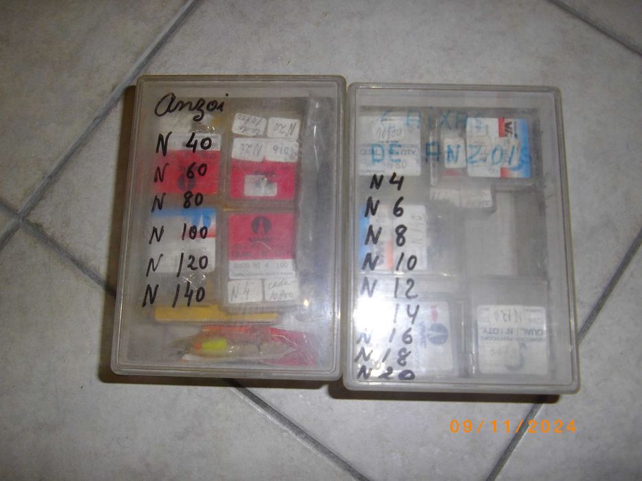 anzois varias medidas