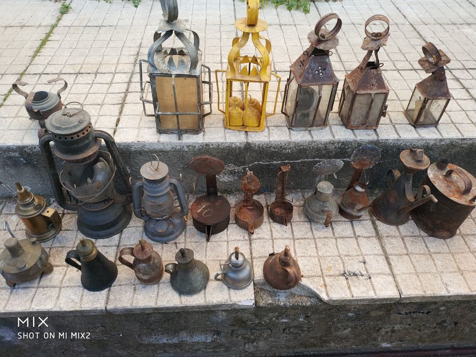 Candeeiros,candeias e lampiões