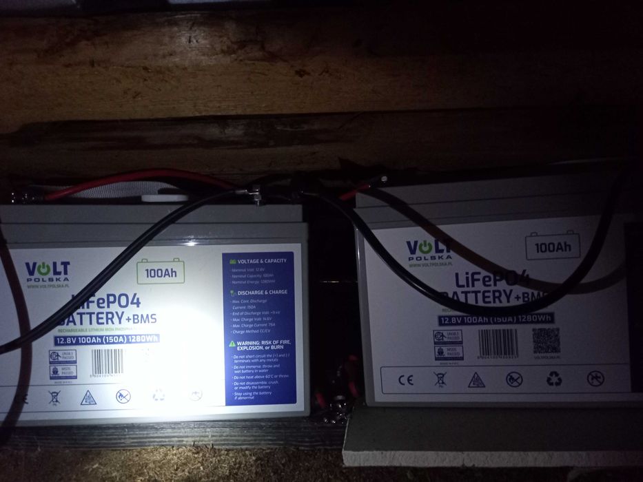 zestaw solarny panele akumulatory regulator inwerter