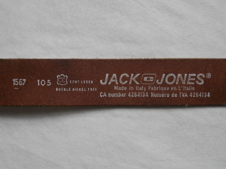 Pasek Jack i Jones orginal Unikat