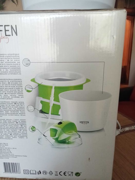 urządzenie do lodów