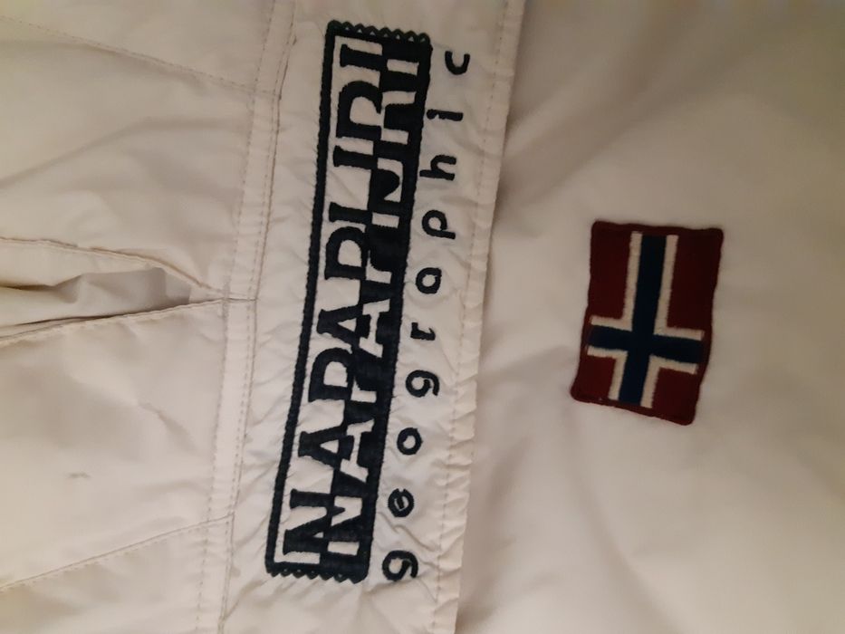 Оригінальний пуховик Napapijri White