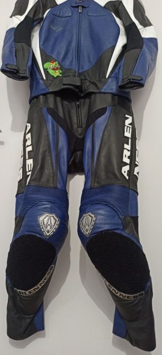 Arlen Ness 48 2PC kombinezon motocyklowy skórzany dwuczęściowy