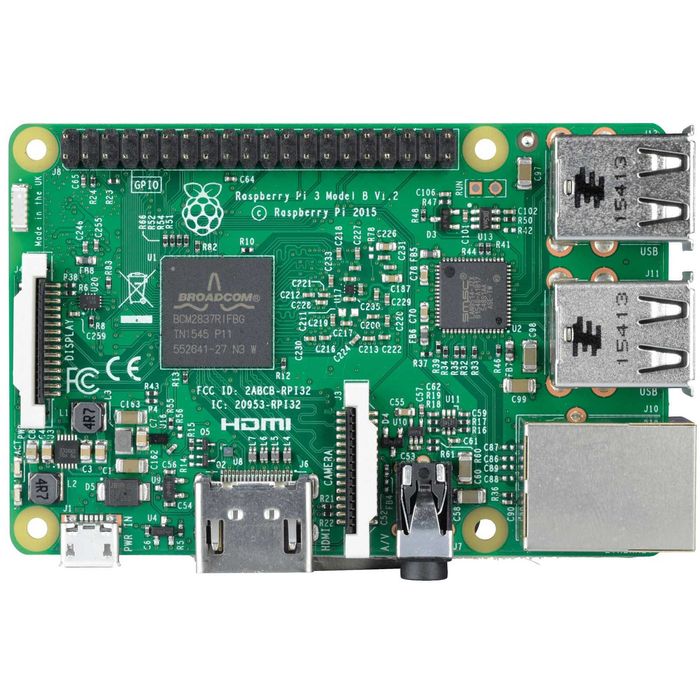 Raspberry Pi 3 Model B з WiFi, Bluetooth (Новий)